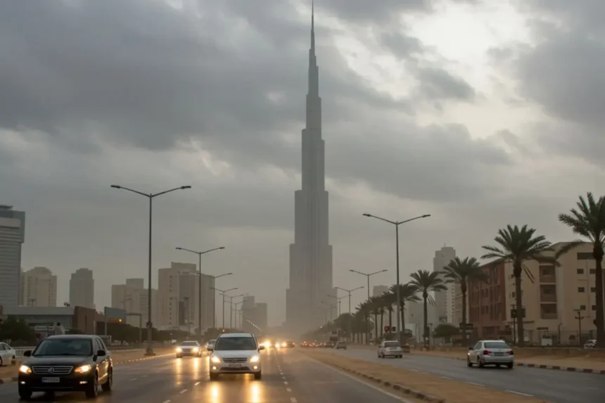 Uae weather alert times of dubai