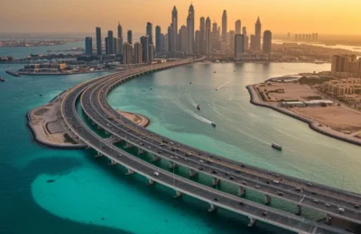 RTA revamps its main Al Qudra Road bridge