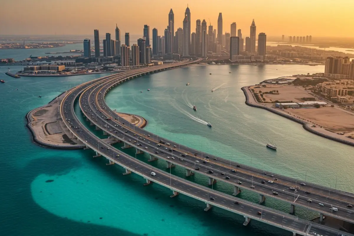 RTA revamps its main Al Qudra Road bridge