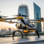 Advent of the First Flying Taxi in Dubai