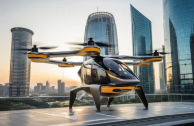 Advent of the First Flying Taxi in Dubai