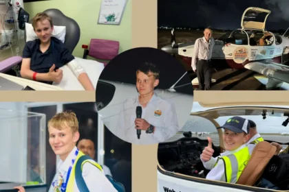 15-Year-Old Australian Pilot Nears Dubai Landing on Historic Flight Around the World