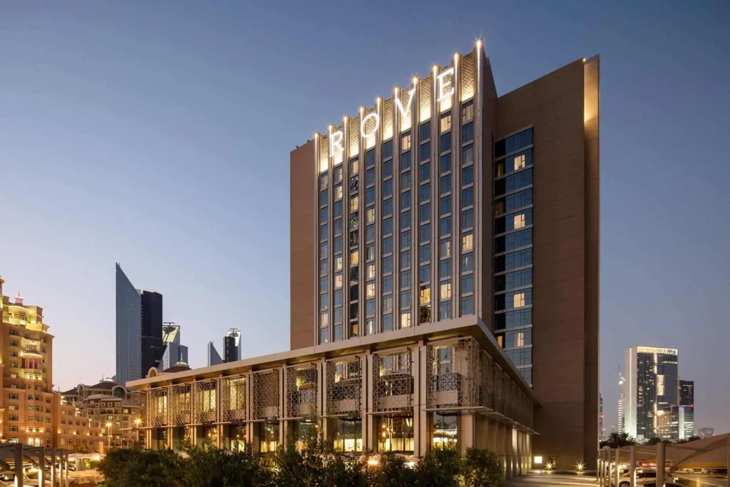 Rove Downtown -affordable luxury hotels in Dubai