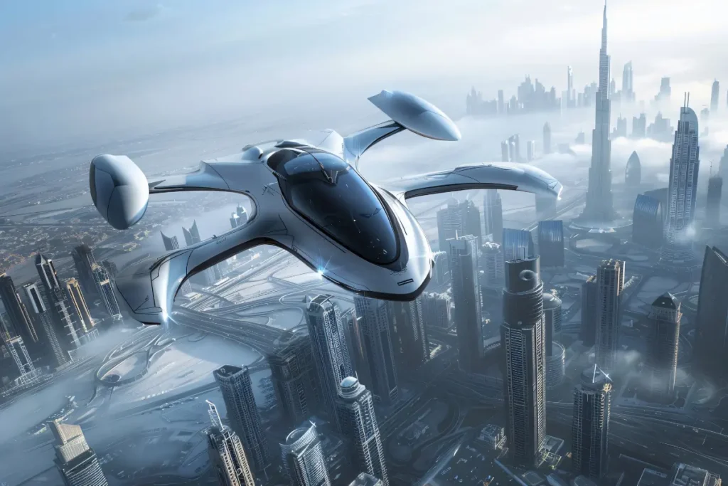 Advent of the First Flying Taxi in Dubai