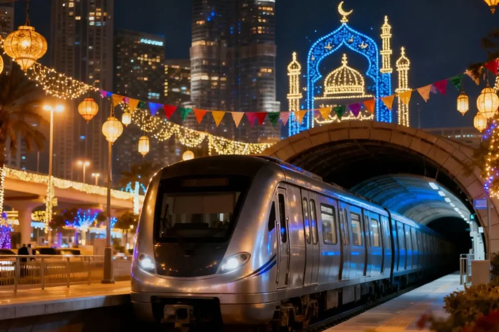 Eid transport schedule times of dubai