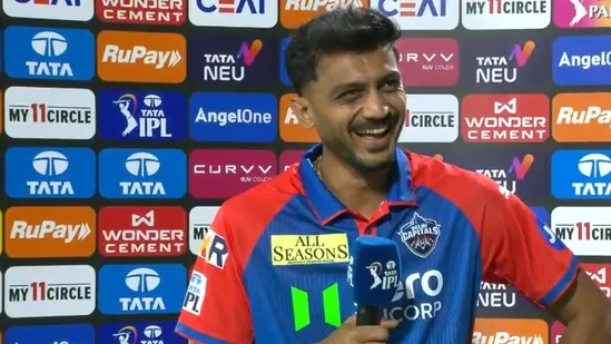 Axar_Patel_post-match_1744593385316_1744593395356 - Times of Dubai Dramatic hat trick win mumbai indians edge delhi capitals in thrilling mi vs dc clash times of dubai