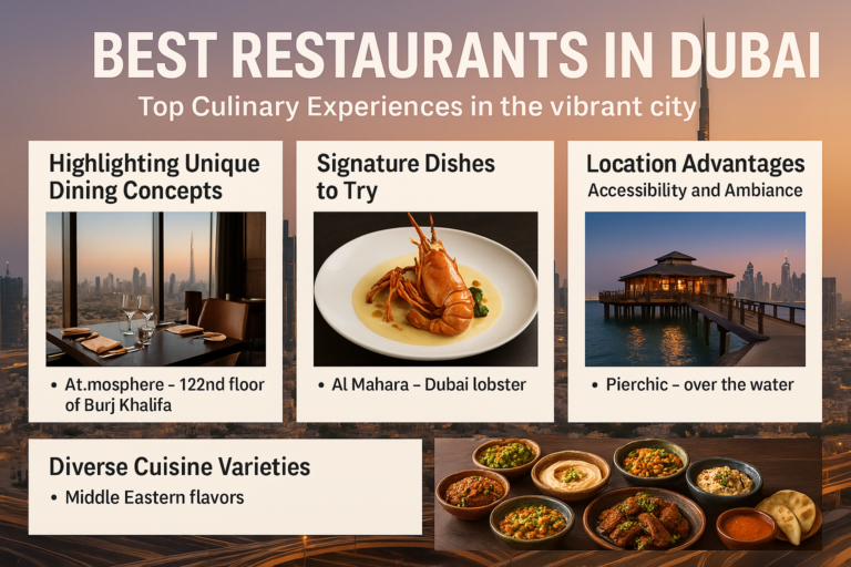 Best Restaurants in Dubai