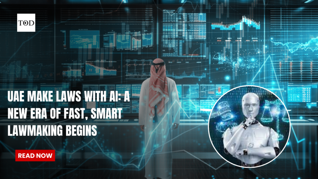 UAE to Make Laws with AI: A New Era of Fast, Smart Lawmaking Begins