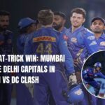 Dramatic Hat-Trick Win: Mumbai Indians Edge Delhi Capitals in Thrilling MI vs DC Clash