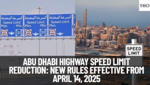 Abu Dhabi Highway Speed Limit Reduction: New Rules Effective From April 14, 2025
