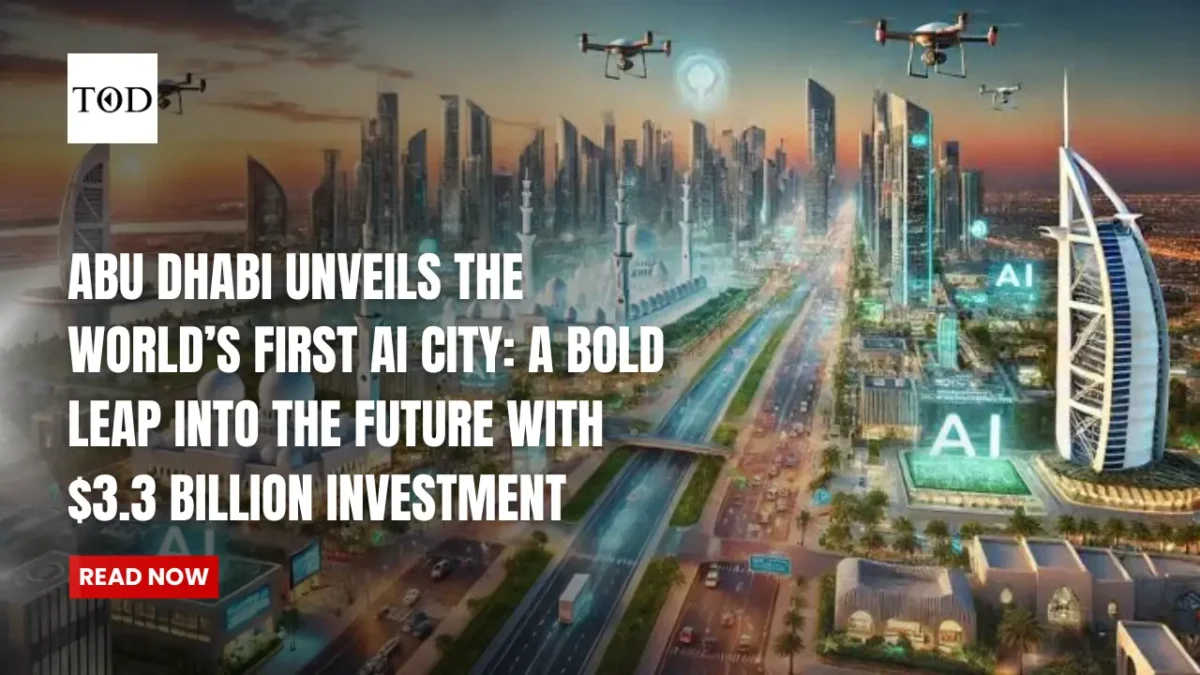 Worlds first ai city times of dubai
