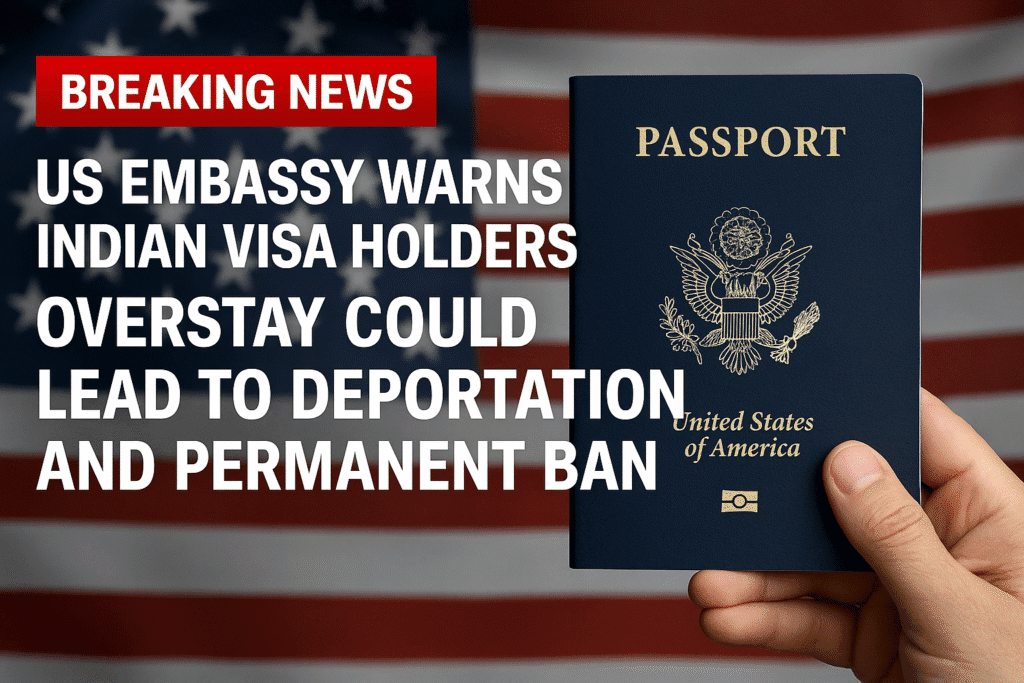 US Embassy Issues New Advisory for Indian Visa Holders