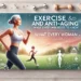 DALL·E 2025 03 27 21.57.36 A banner image featuring the theme Exercise and Anti Aging What Every Woman Needs to Know. The design includes an active middle aged woman jogging Times of Dubai