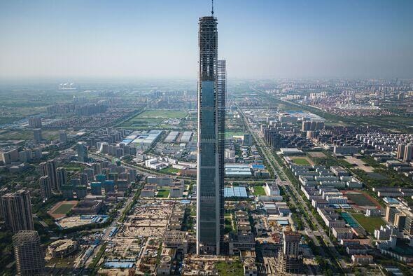 Super-Tall Buildings Under Construction: Dubai Dominates Top 10 List with 4 Towers, Heights and Completion Dates Revealed 11 Tiger Sky Tower - Super-Tall Buildings Under Construction