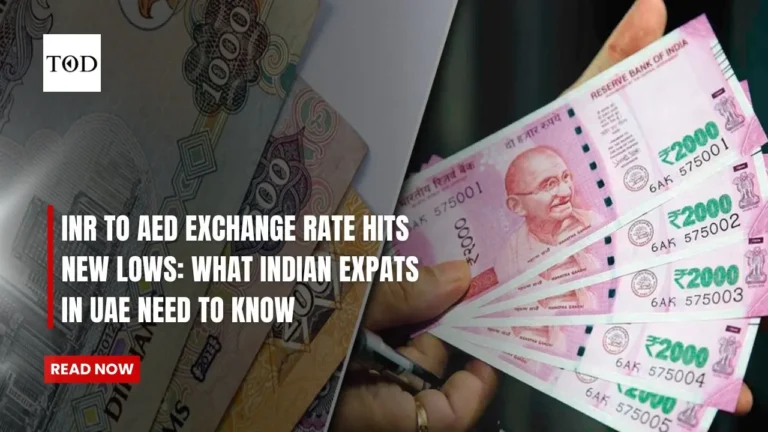 INR to AED Exchange Rate Hits New Lows: What Indian Expats in UAE Need to Know