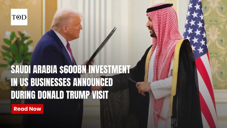 Saudi Arabia Investment in US Businesses Announced During Donald Trump Visit