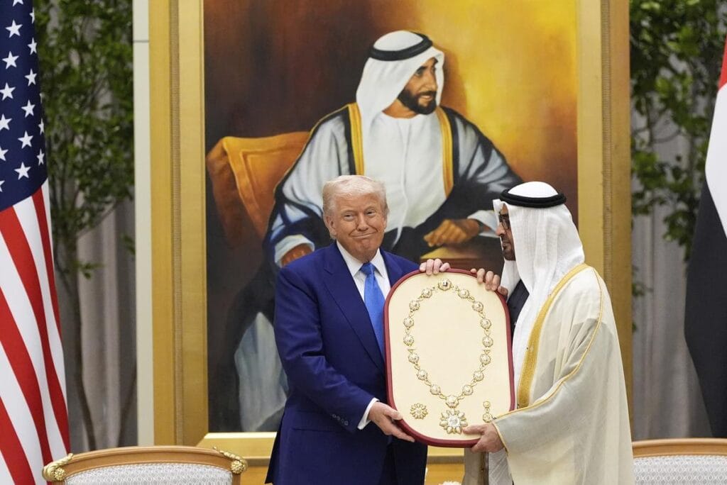 Trump in UAE 1 Times of Dubai