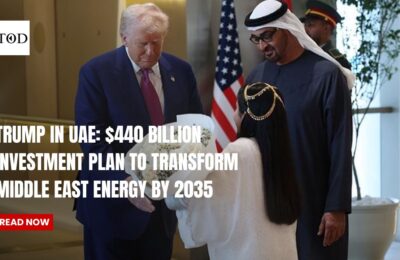 Trump in UAE: $440 Billion Investment Plan to Transform Middle East Energy by 2035