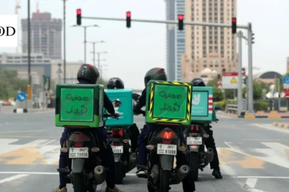 UAE Delivery Riders Fast Lane Ban Enforced in Ajman for Enhanced Safety