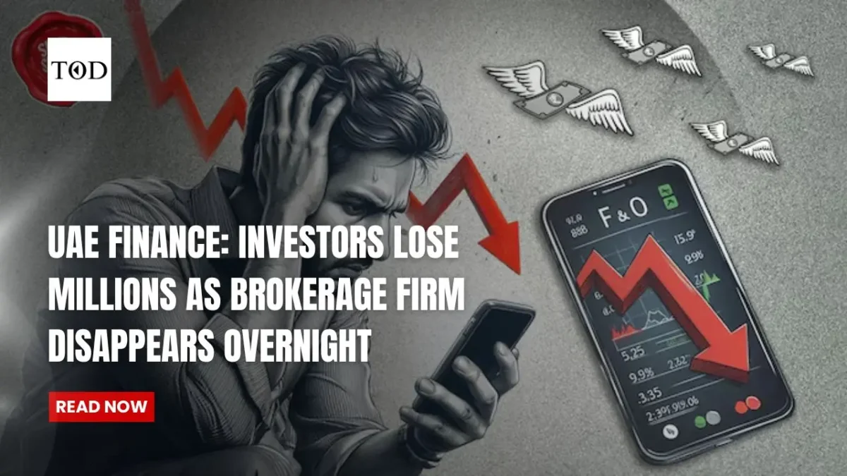 Uae finance investors lose millions as brokerage firm disappears overnight times of dubai