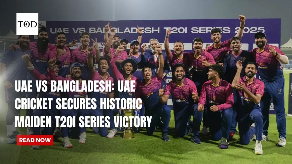 Uae vs bangladesh uae cricket secures historic maiden t20i series victory times of dubai