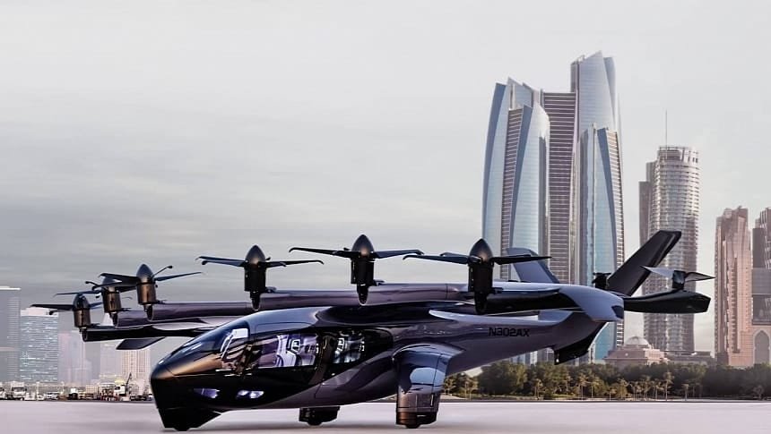Abu Dhabi Soars into the Future with Revolutionary Midnight Flying Taxi Service!
