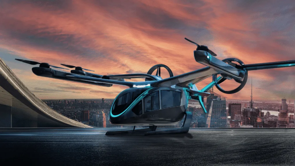 eve-air-mobility-proto-type_qfkg - Times of Dubai Abu dhabi soars into the future with revolutionary midnight flying taxi service Times of dubai
