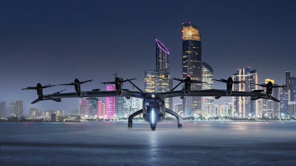 Abu Dhabi Soars into the Future with Revolutionary Midnight Flying Taxi Service!