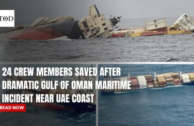 24 Crew Members Saved After Dramatic Gulf of Oman Maritime Incident Near UAE Coast