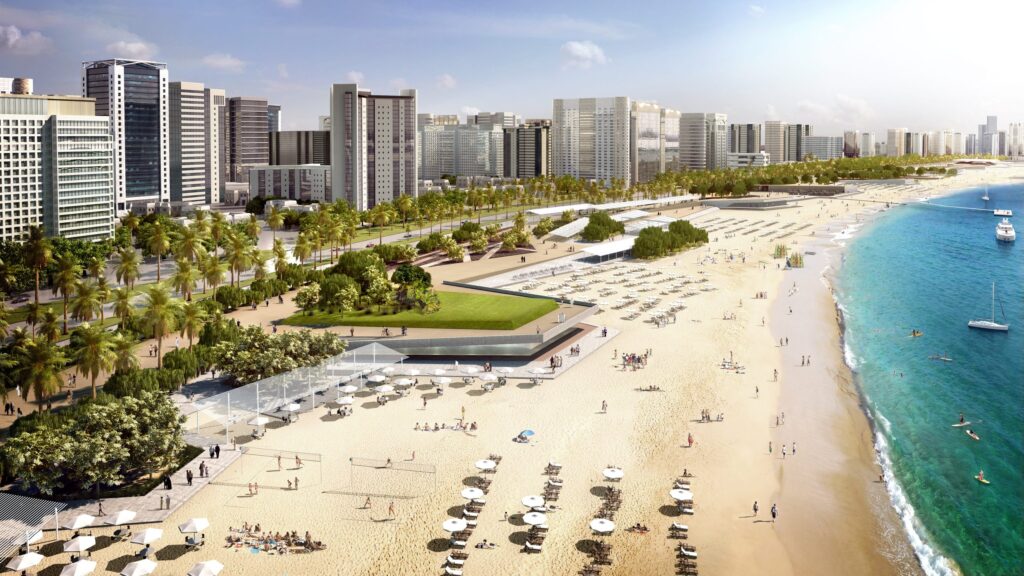 Abu Dhabi Corniche Beach MSP 2 Times of Dubai