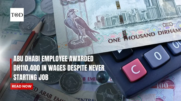 Abu Dhabi Employee Awarded Dh110,400 in Wages Despite Never Starting Job