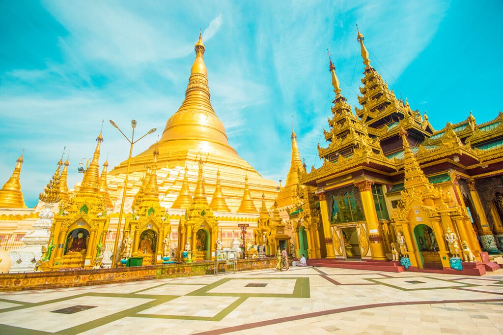 Top 10 Cheap Countries to Travel in 2025 for Unforgettable Budget Adventures 10 Backpacking Southeast Asia @thekiwicouple shwedagon pagoda yangon myanmar Times of Dubai
