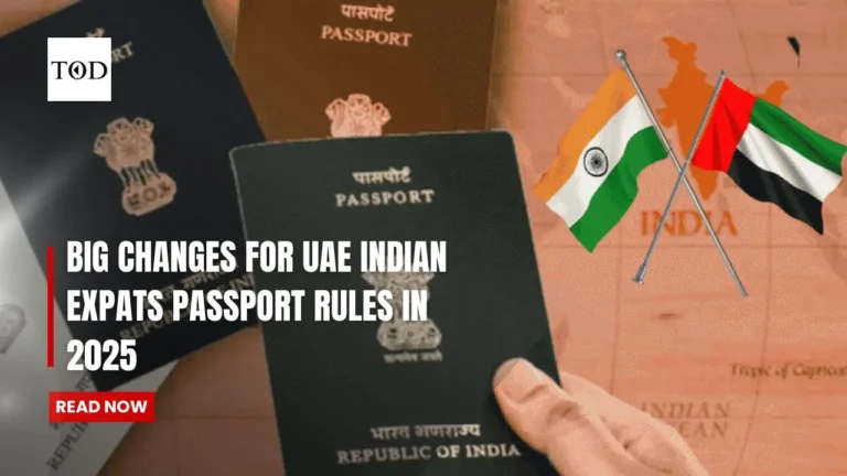 Big Changes for UAE Indian Expats Passport Rules in 2025