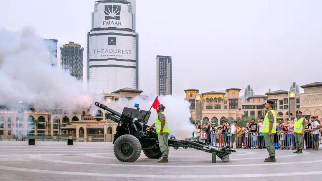 Eid Al Adha Cannon Locations in Dubai