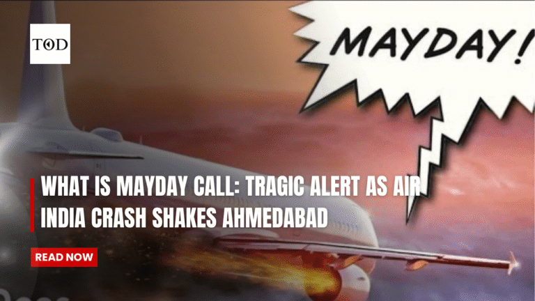 What is Mayday Call: Tragic Alert as Air India Crash Shakes Ahmedabad