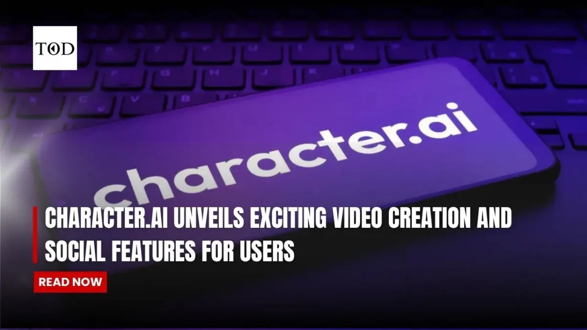 Character Ai unveils exciting video creation and social features for users times of dubai
