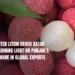 Rose Scented Litchi Reach Qatar And UAE, Shining Light On Punjab's 12.39% Share In Global Exports
