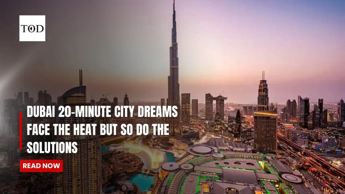 Dubai 20 minute city dreams face the heat but so do the solutions times of dubai