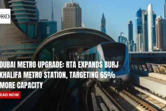 Dubai metro upgrade rta expands burj khalifa metro station targeting 65 more capacity  times of dubai