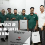 The Dikochi Spreads Eid Joy by Giving Back to Its Dubai Team
