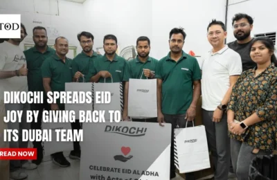 The Dikochi Spreads Eid Joy by Giving Back to Its Dubai Team