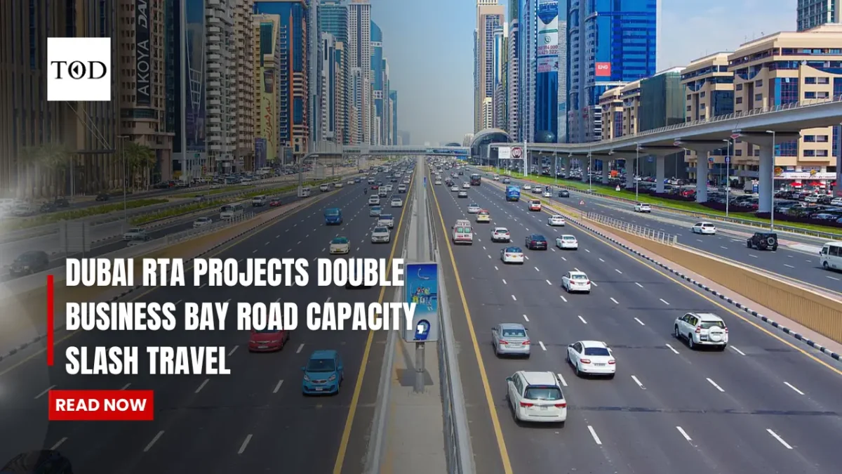 Dubai rta projects double business bay road capacity slash travel times of dubai