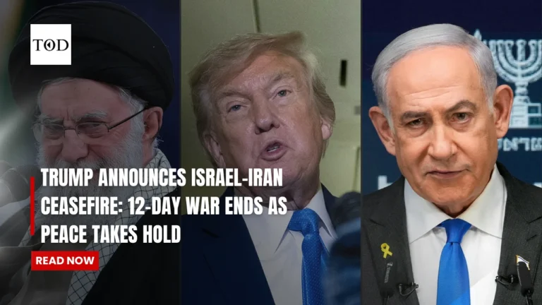The Israel-Iran ceasefire will begin in the phases. Iran will stop the first attacks. Israel will follow after 12 hours. Within 24 hours, the war will officially end.