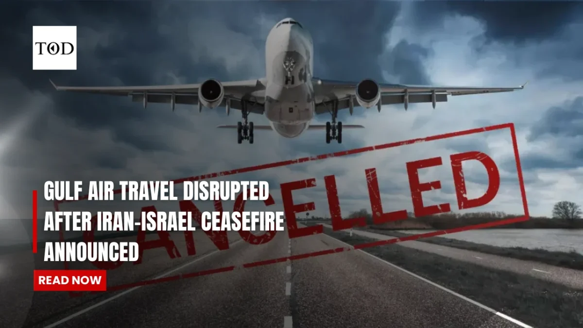 Gulf air travel disrupted after iran israel ceasefire announced times of dubai
