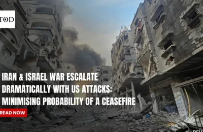 Iran & Israel War Escalate Dramatically With US Attacks: Minimising Probability of a Ceasefire