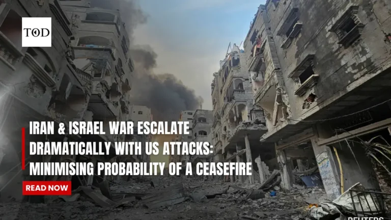 Iran & Israel War Escalate Dramatically With US Attacks: Minimising Probability of a Ceasefire