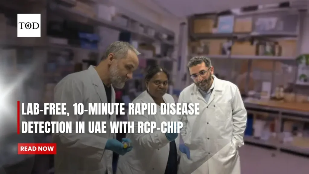 Lab-Free, 10-Minute Rapid Disease Detection in UAE with RCP-Chip