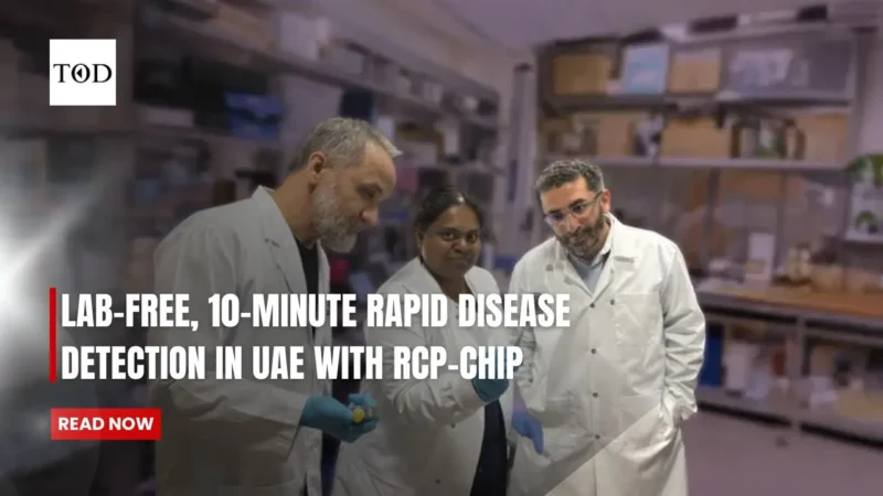Abu Dhabi Scientists Unveil Lab-Free, 10-Minute Rapid Disease Detection in UAE with RCP-Chip