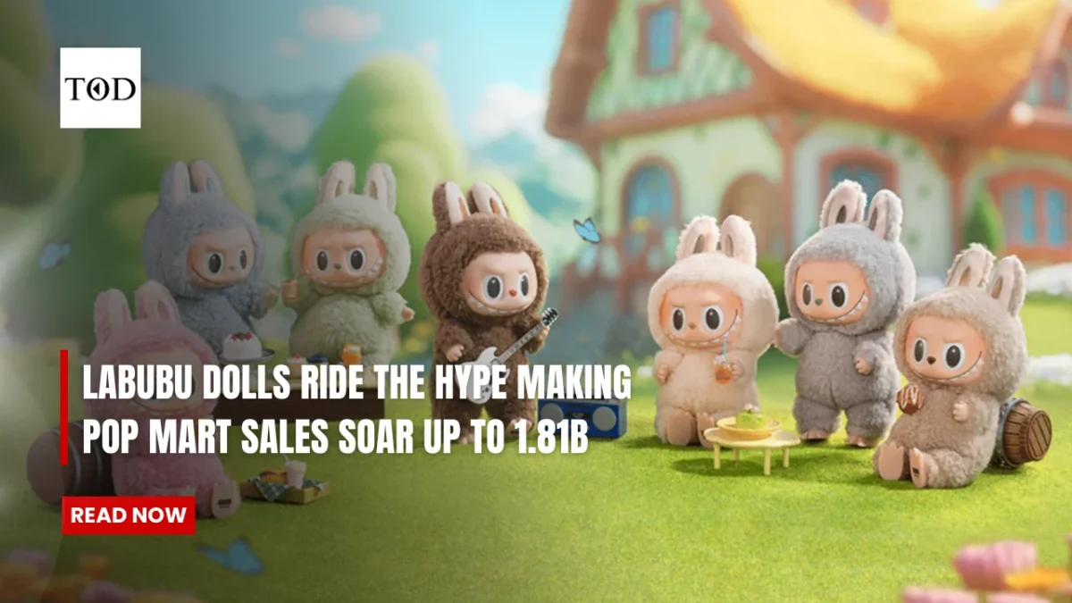 Labubu dolls ride the hype making pop mart sales soar up to 1 81b times of dubai