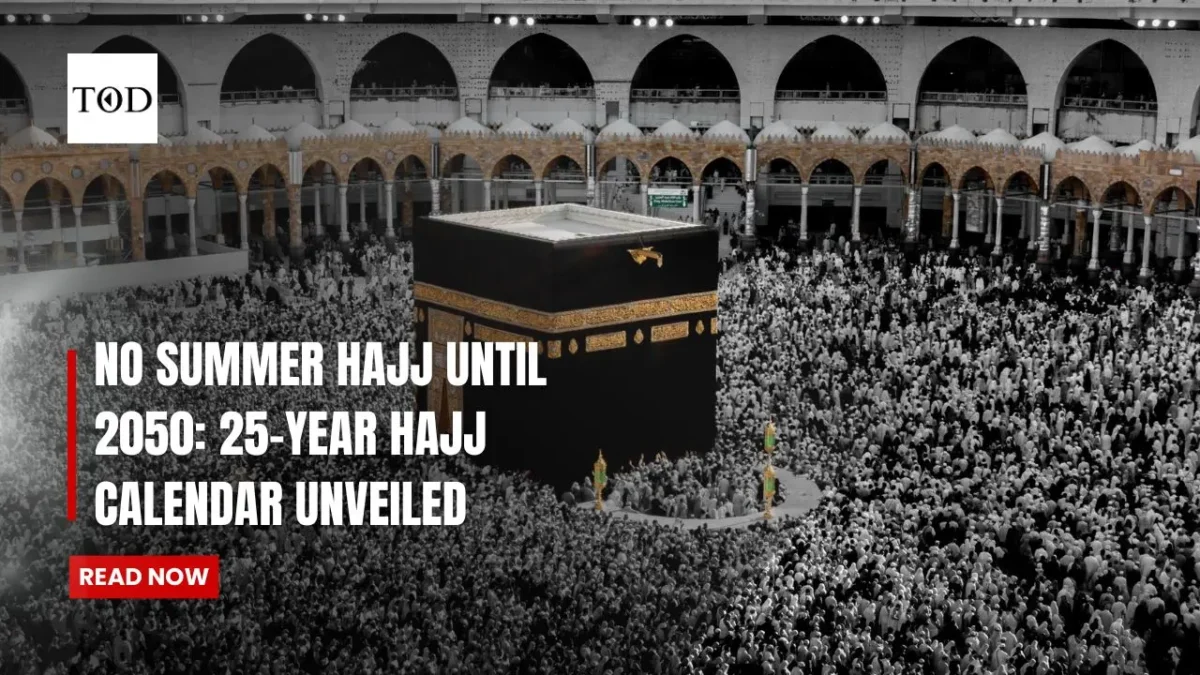 No summer hajj until 2050 25 year hajj calendar unveiled times of dubai